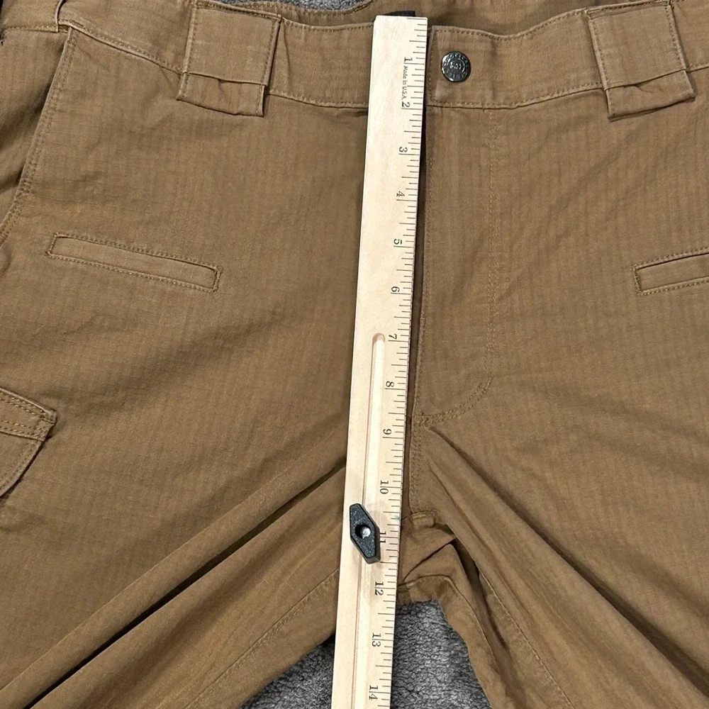 5.11 Tactical Cargo Pants Mens 36x34 Brown Ripstop GorpCore Workwear Outdoor